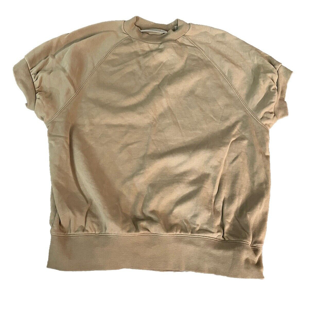 Essentials‎ Fear of God Beige Short Sleeve Women's Top Shirt Size Small